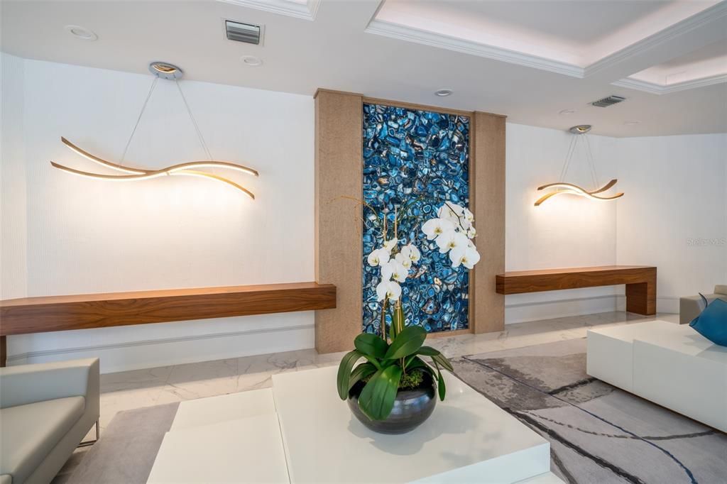 Interior, Marble, Pendant Lights, Recessed Lighting