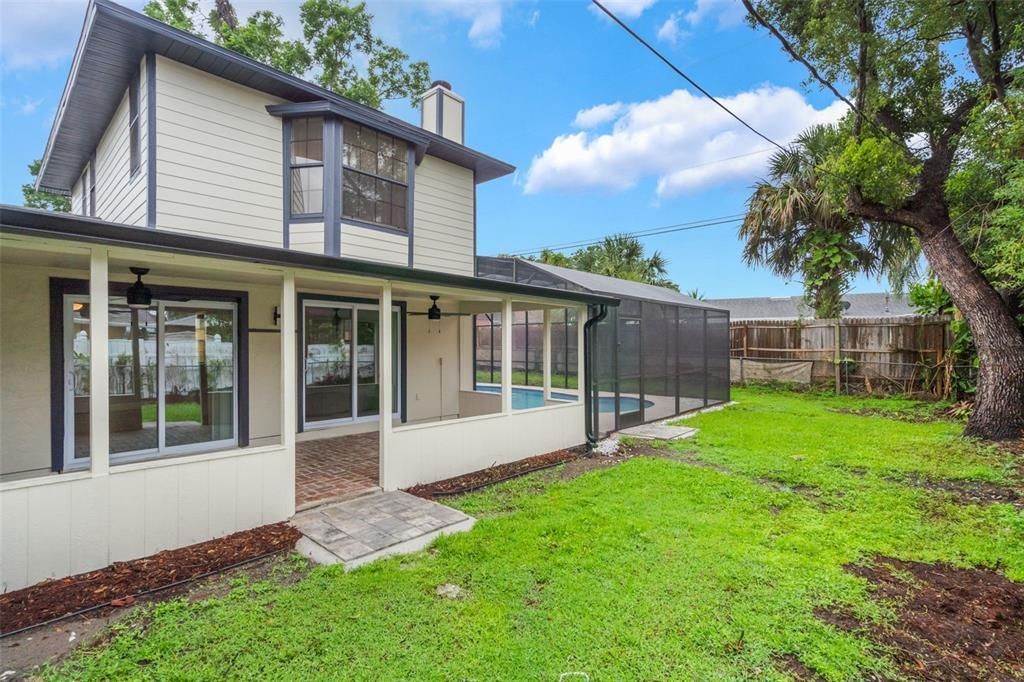 Backyard, Exterior
