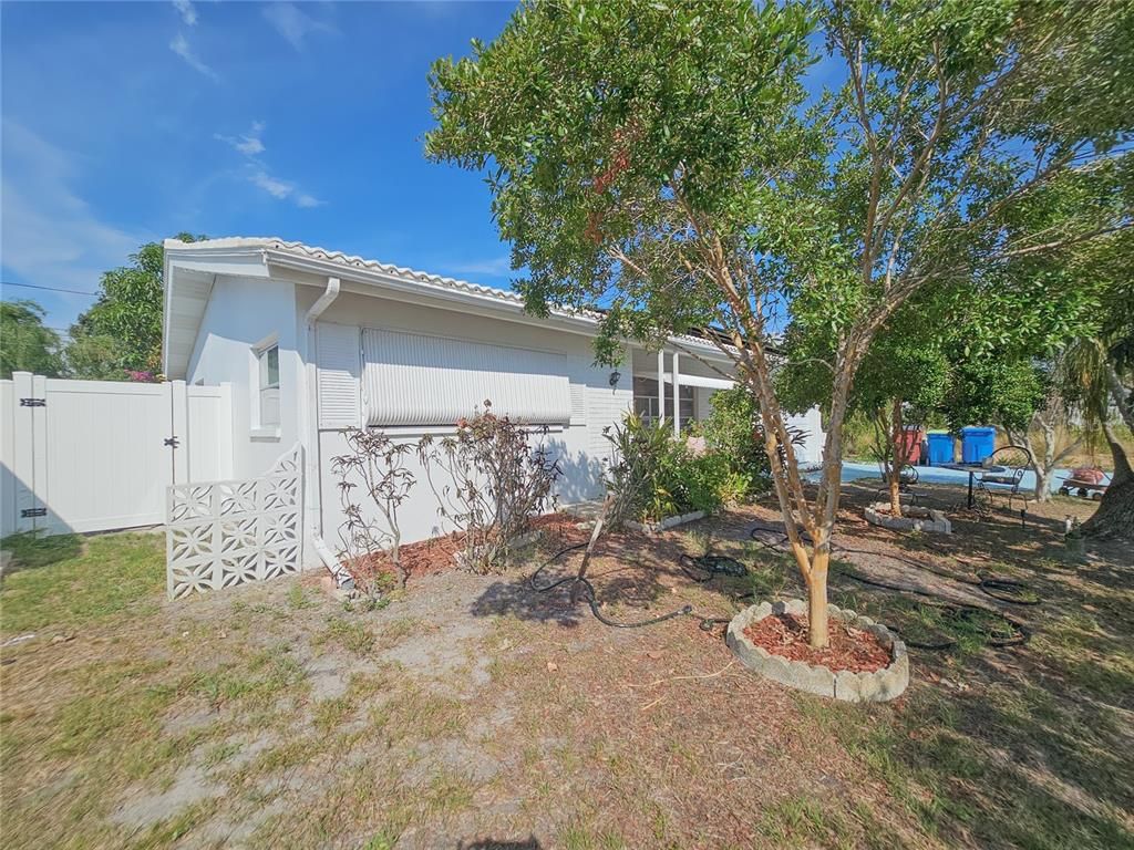 Backyard, Exterior