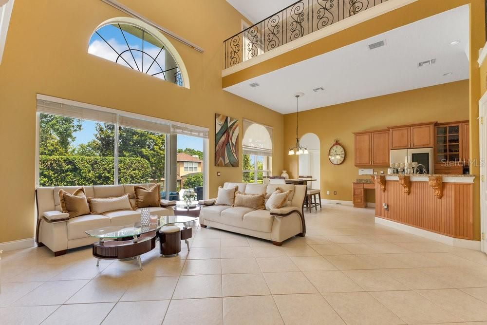 Dining room, Interior, Kitchen, Living room, Pendant Lights, Recessed Lighting