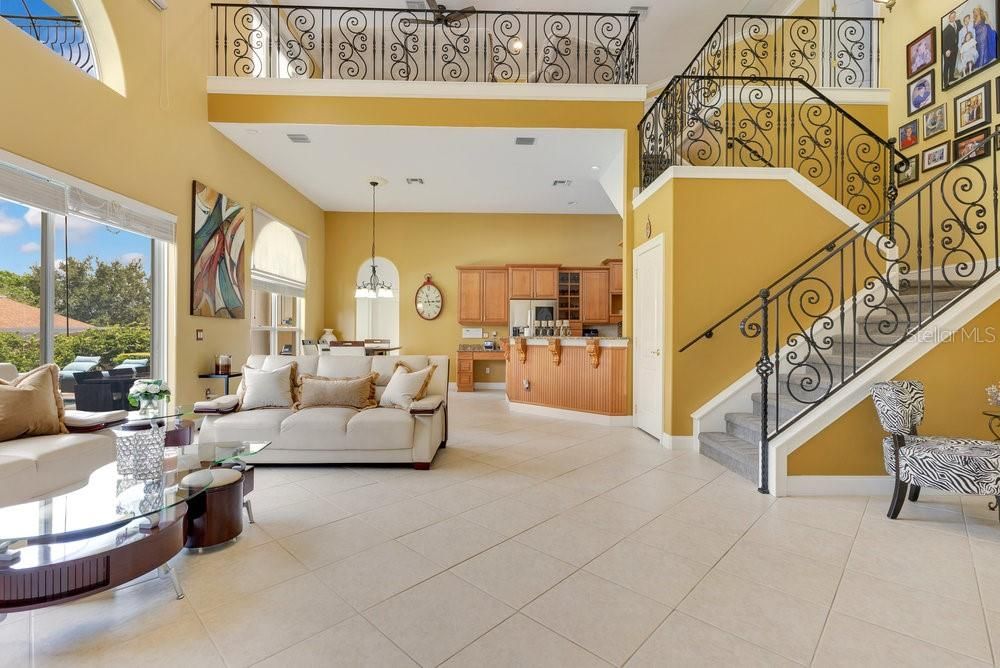 Interior, Kitchen, Living room, Pendant Lights, Recessed Lighting