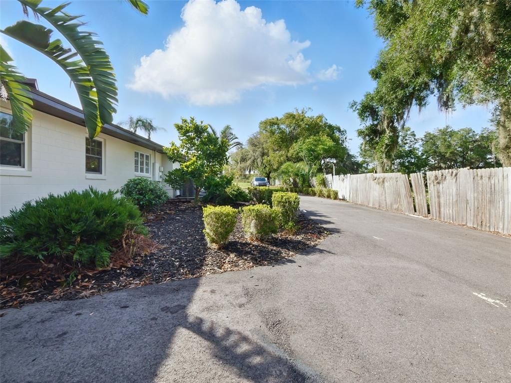Backyard, Exterior