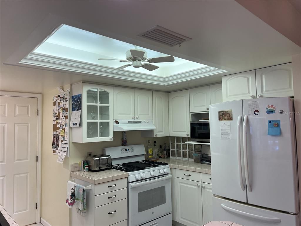 Interior, Kitchen, Tile Countertops
