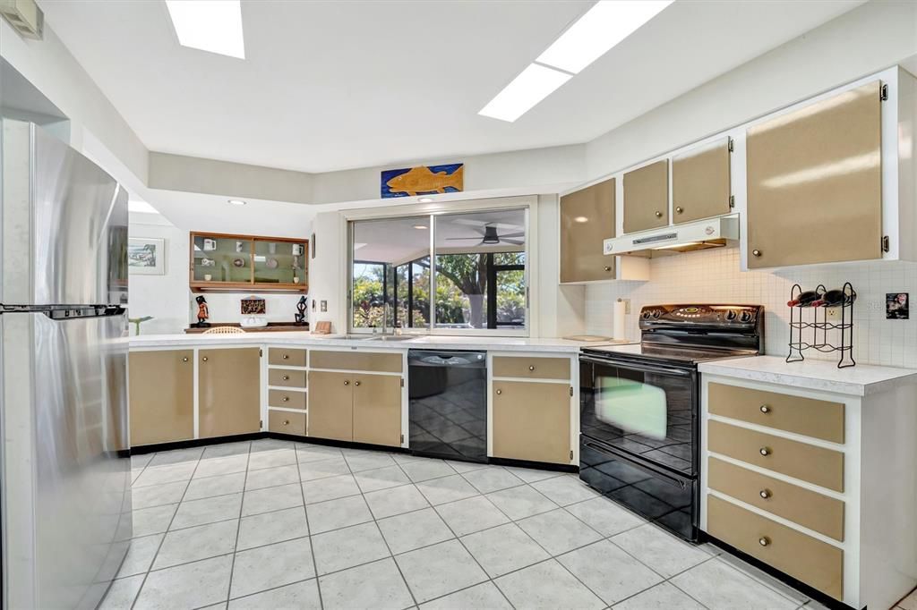 Interior, Kitchen, Recessed Lighting, Stainless Steel Appliances