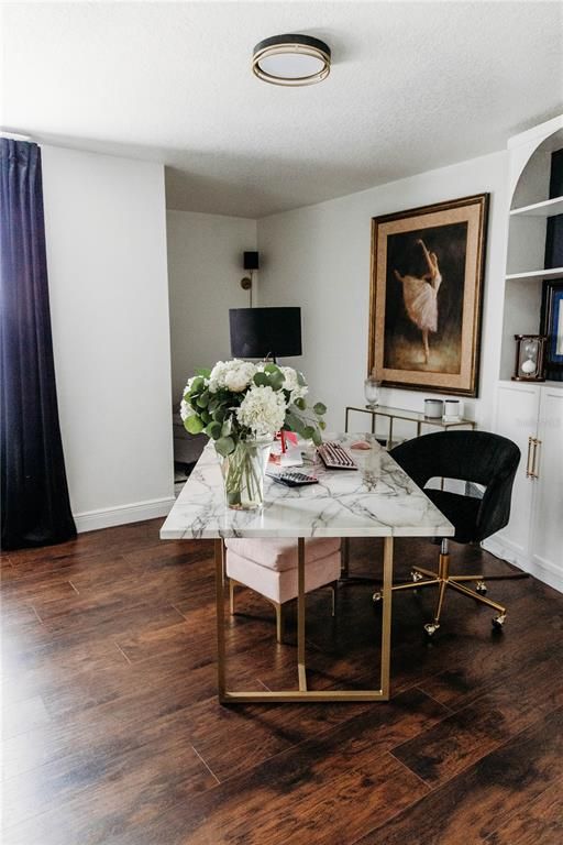 Dining room, Interior, Wood Texture Flooring