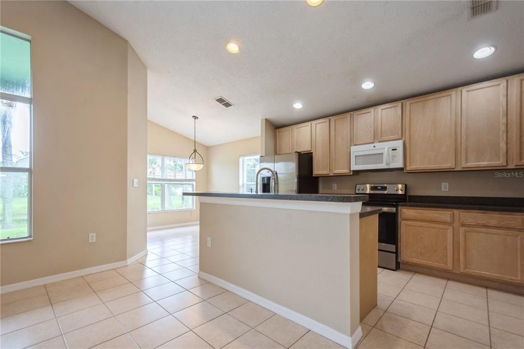 Interior, Kitchen, Pendant Lights, Recessed Lighting