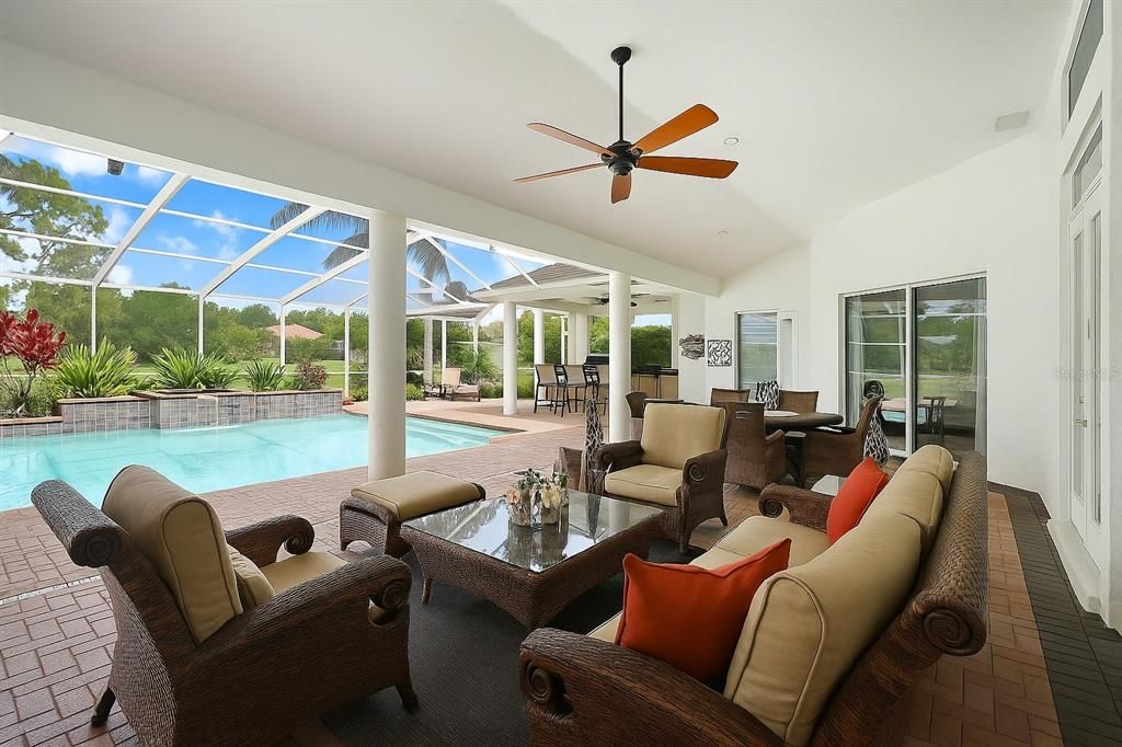 Glass Ceilings, Interior, Living room, Pool, Sun Room