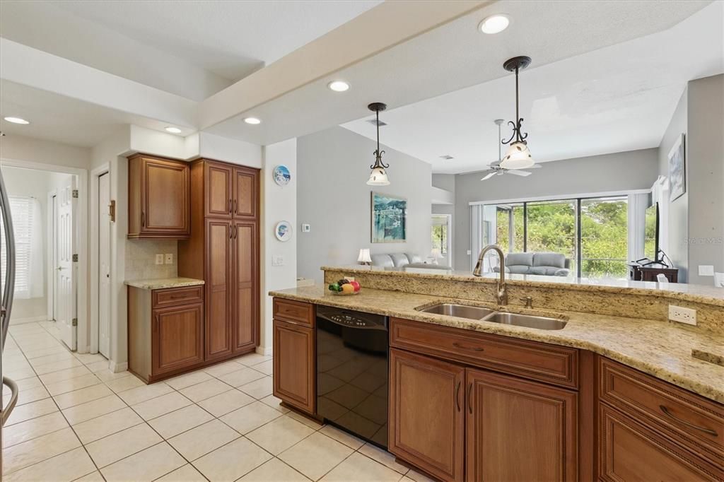 Interior, Kitchen, Pendant Lights, Recessed Lighting