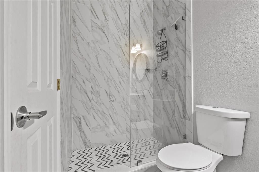 Bathroom, Interior, Marble Walls