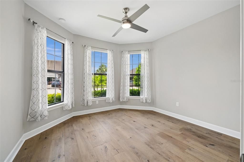 Empty room, Interior, Wood Texture Flooring