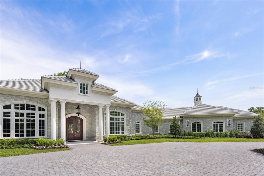 Attached, Exterior, Facade, French Provincial