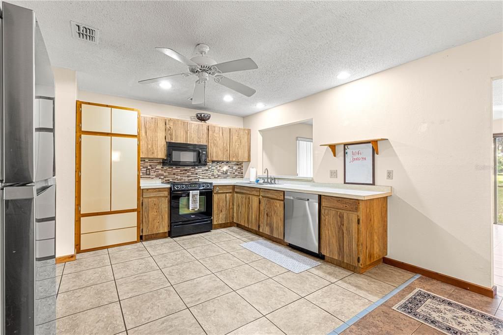 Interior, Kitchen, Recessed Lighting