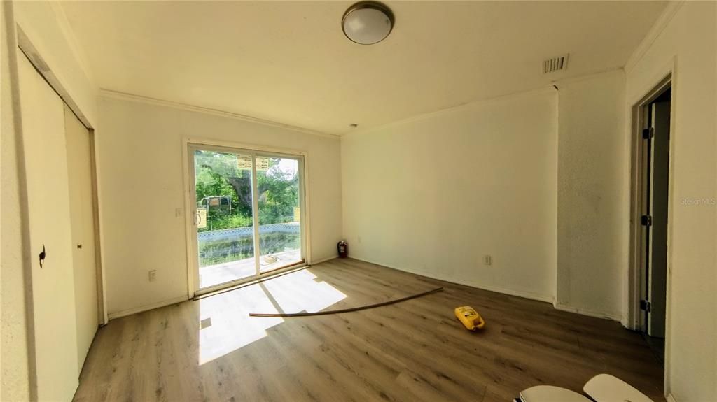 Empty room, Interior, Wood Texture Flooring