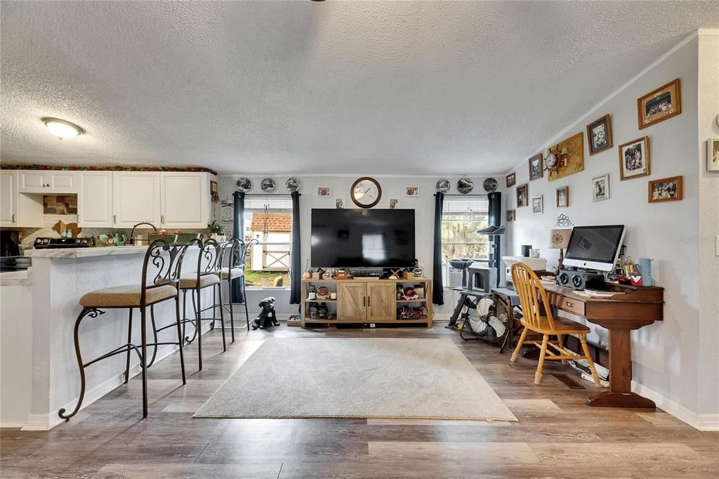 Home Office, Interior, Kitchen, Wood Texture Flooring