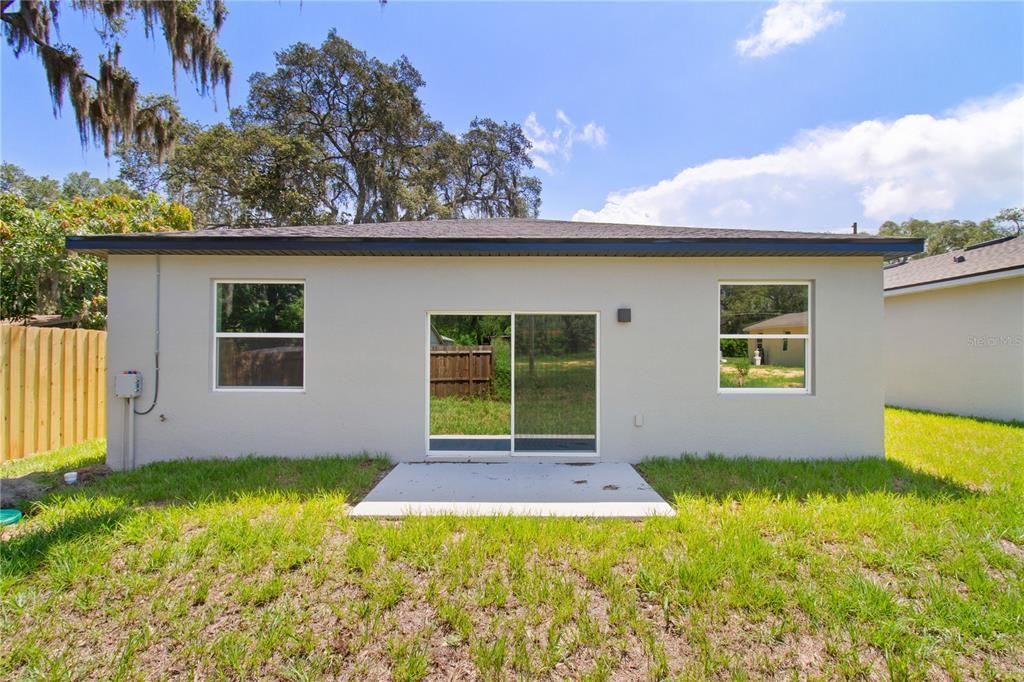 Backyard, Exterior