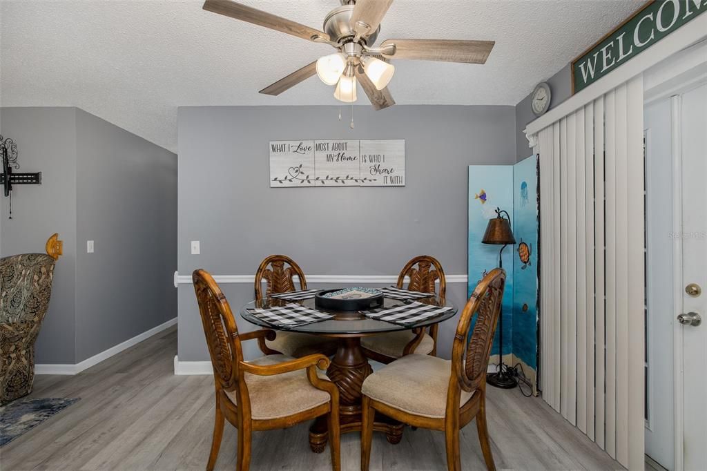 Dining room, Interior, Wood Texture Flooring