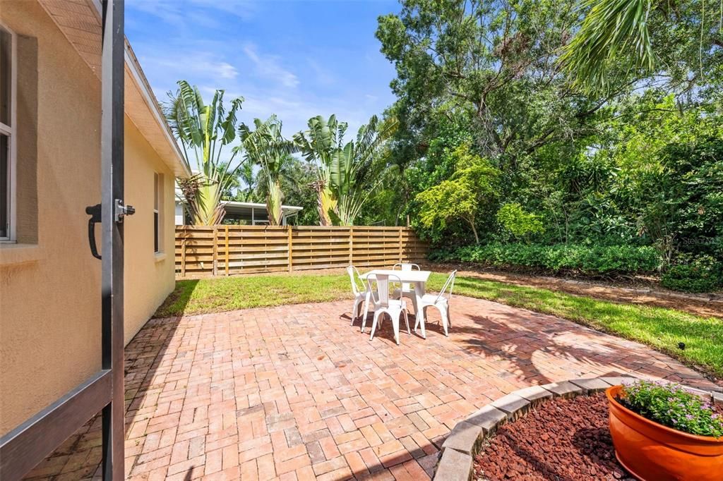 Backyard, Exterior