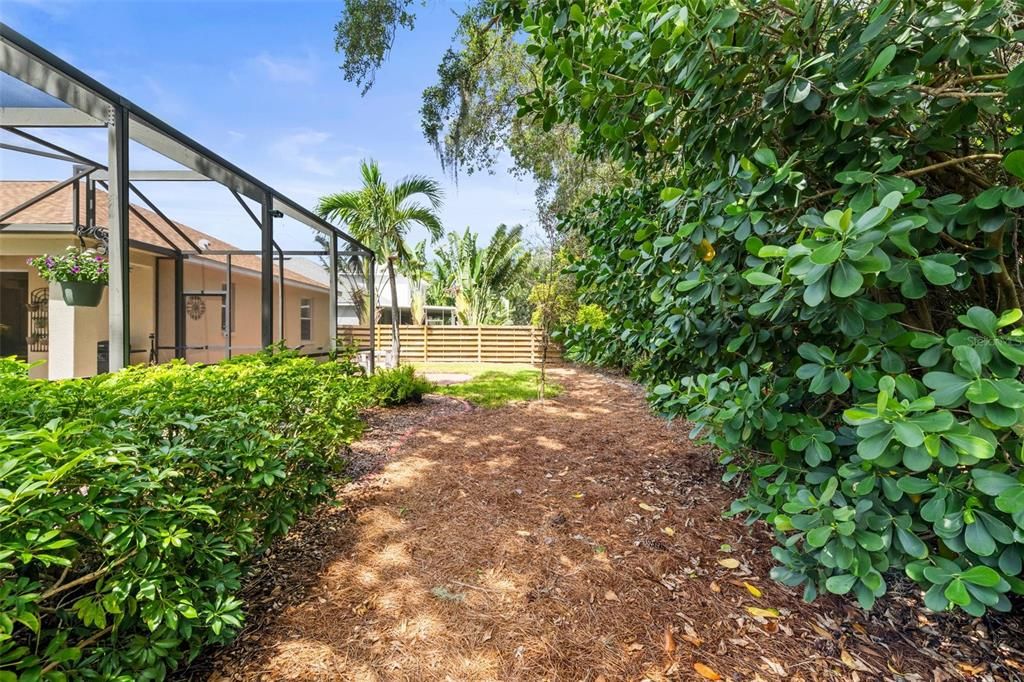 Backyard, Exterior