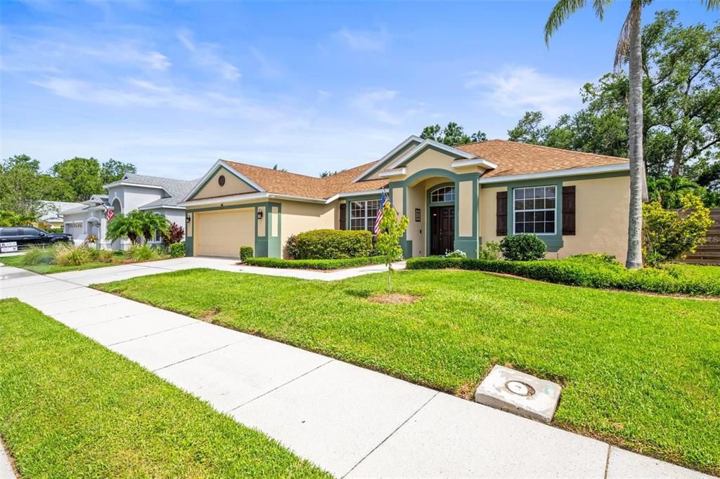 Attached, Backyard, Exterior, Facade, Ranch