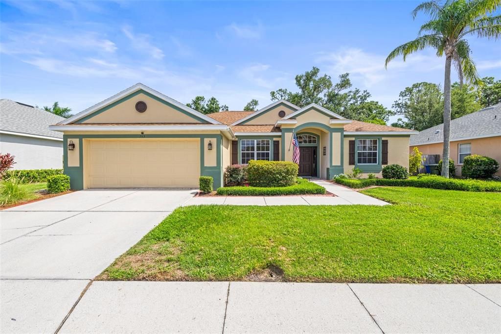 Attached, Backyard, Exterior, Facade, Ranch