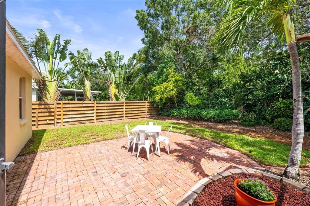 Backyard, Exterior