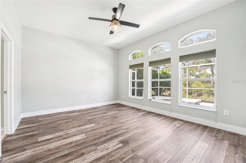 Empty room, Interior, Wood Texture Flooring