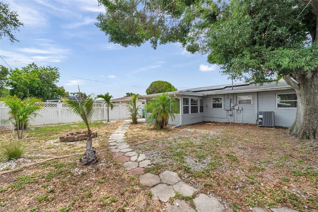 Backyard, Exterior, Solar Panels