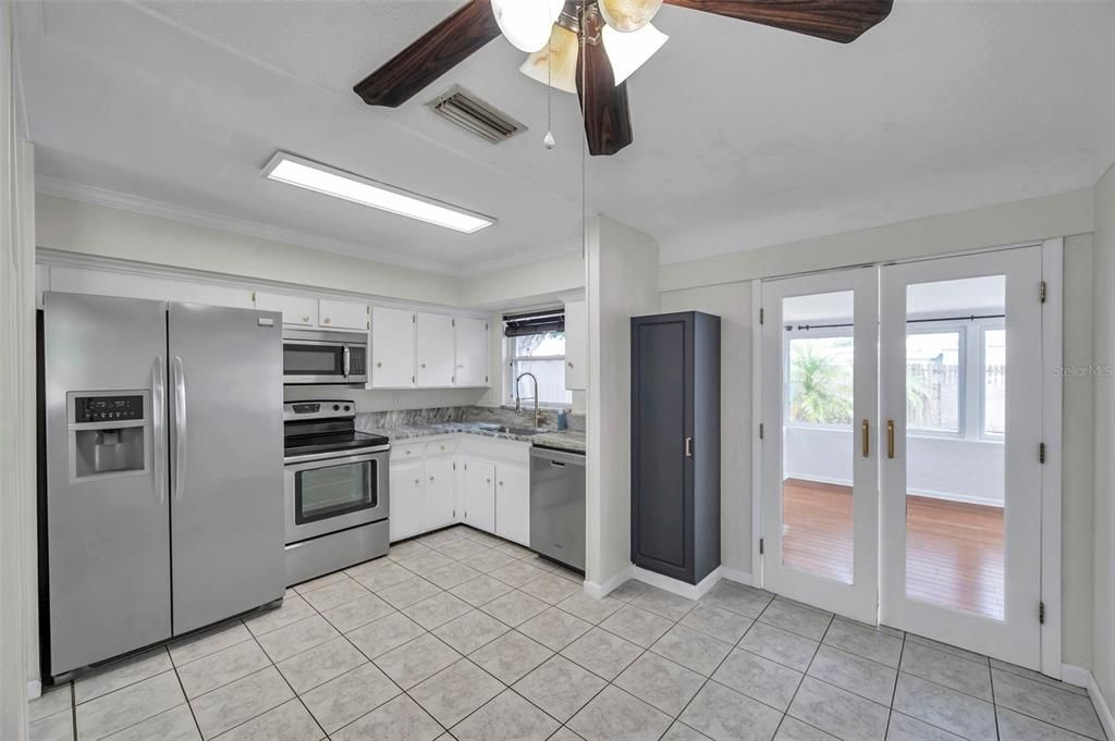 Interior, Kitchen, Stainless Steel Appliances