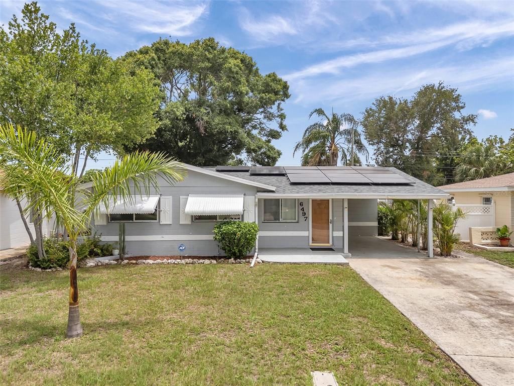 Backyard, Exterior, Solar Panels