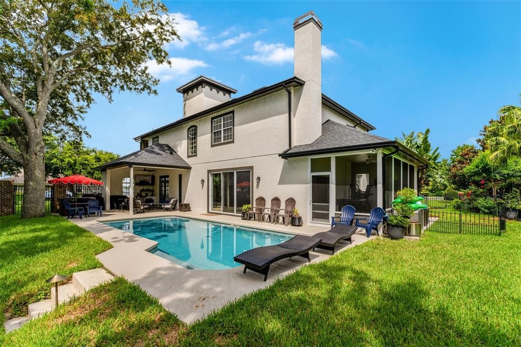 Backyard, Exterior, Pool