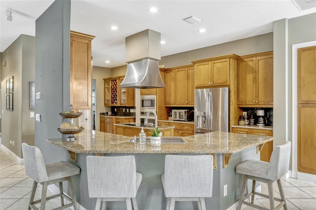 Interior, Kitchen, Recessed Lighting, Stainless Steel Appliances