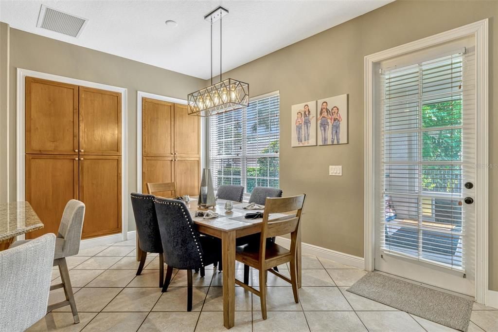 Dining room, Interior, Pendant Lights