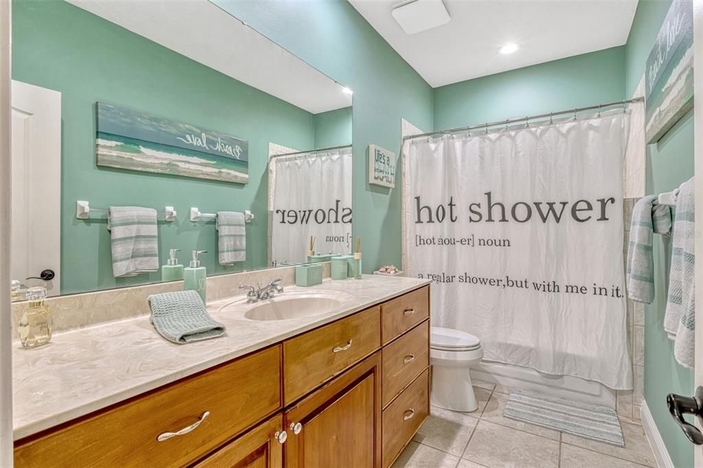Bathroom, Interior, Recessed Lighting