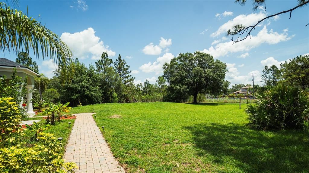 Backyard, Exterior