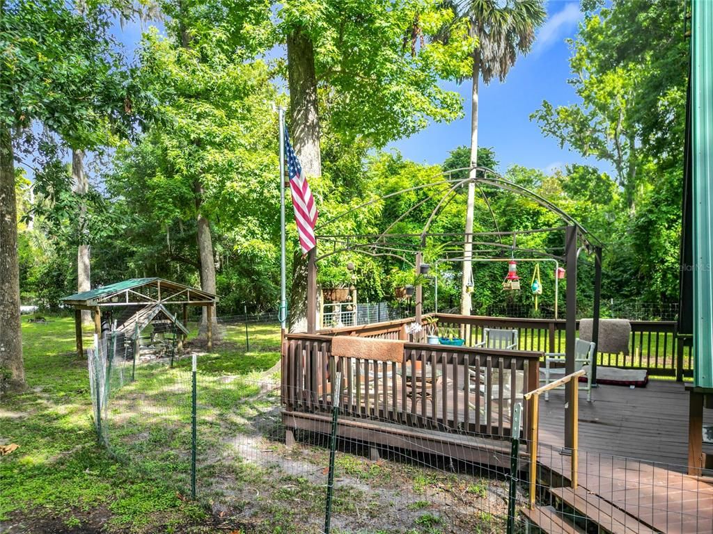 Backyard, Exterior