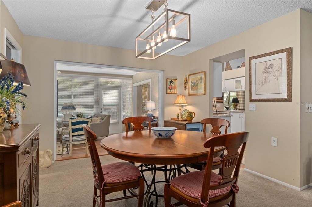 Dining room, Interior, Pendant Lights