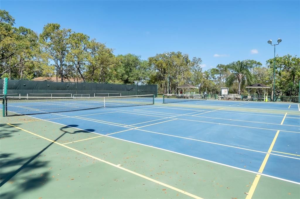 Exterior, Tennis Courts