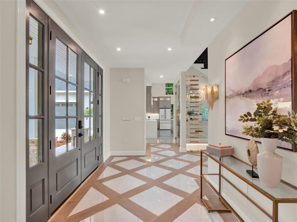 Interior, Recessed Lighting, Water
