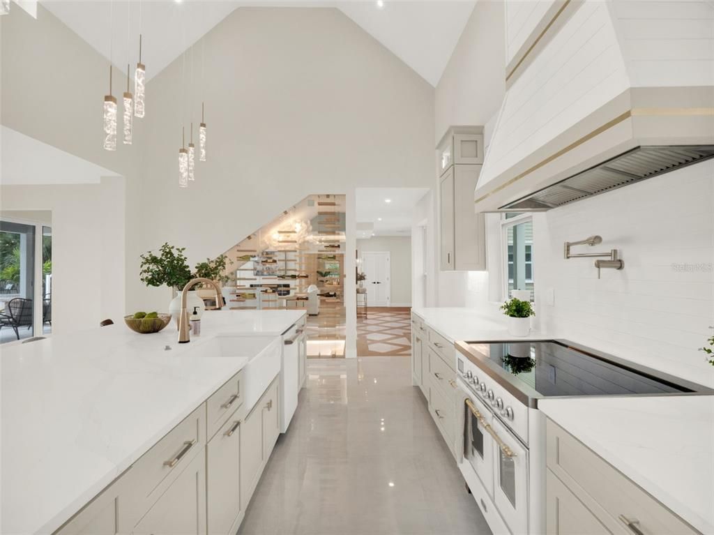 Interior, Kitchen, Pendant Lights, Recessed Lighting