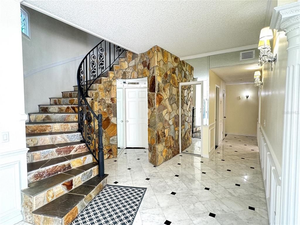 Interior, Stone Walls