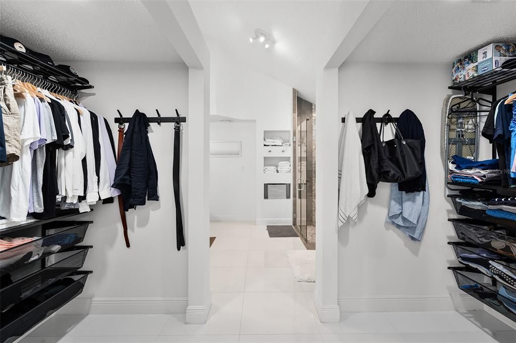 Interior, Walk-in Closets