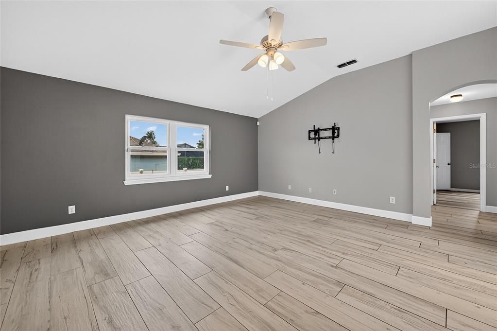 Empty room, Interior, Wood Texture Flooring
