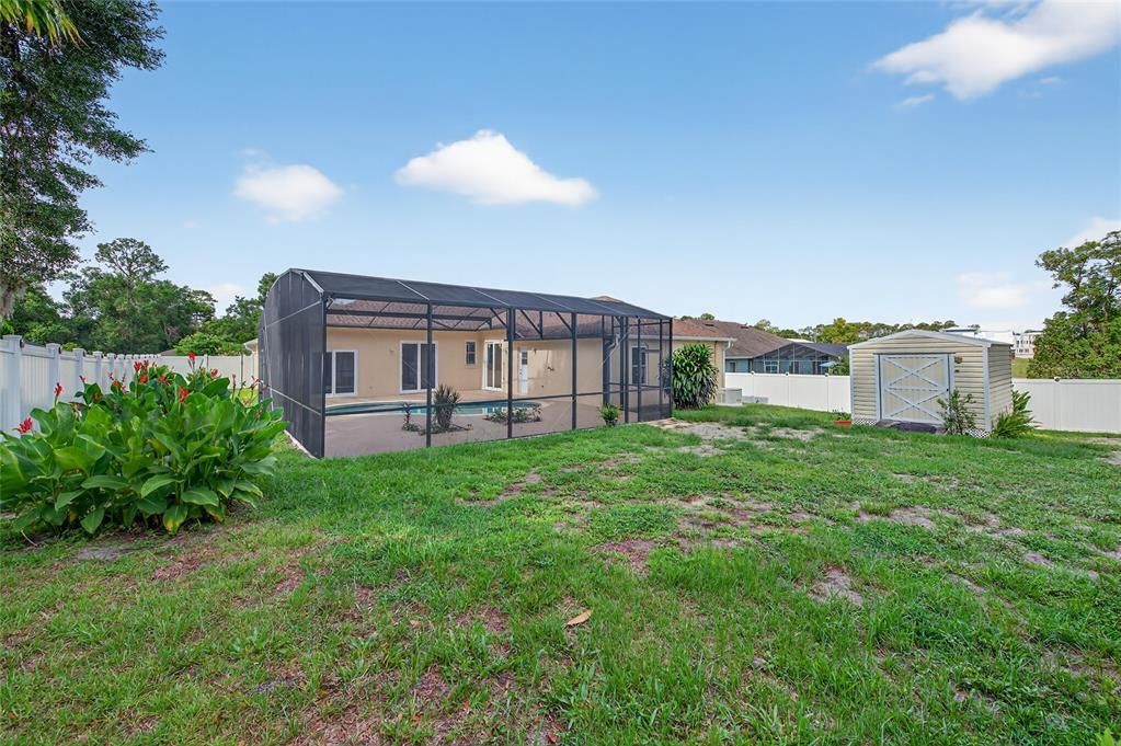 Backyard, Exterior