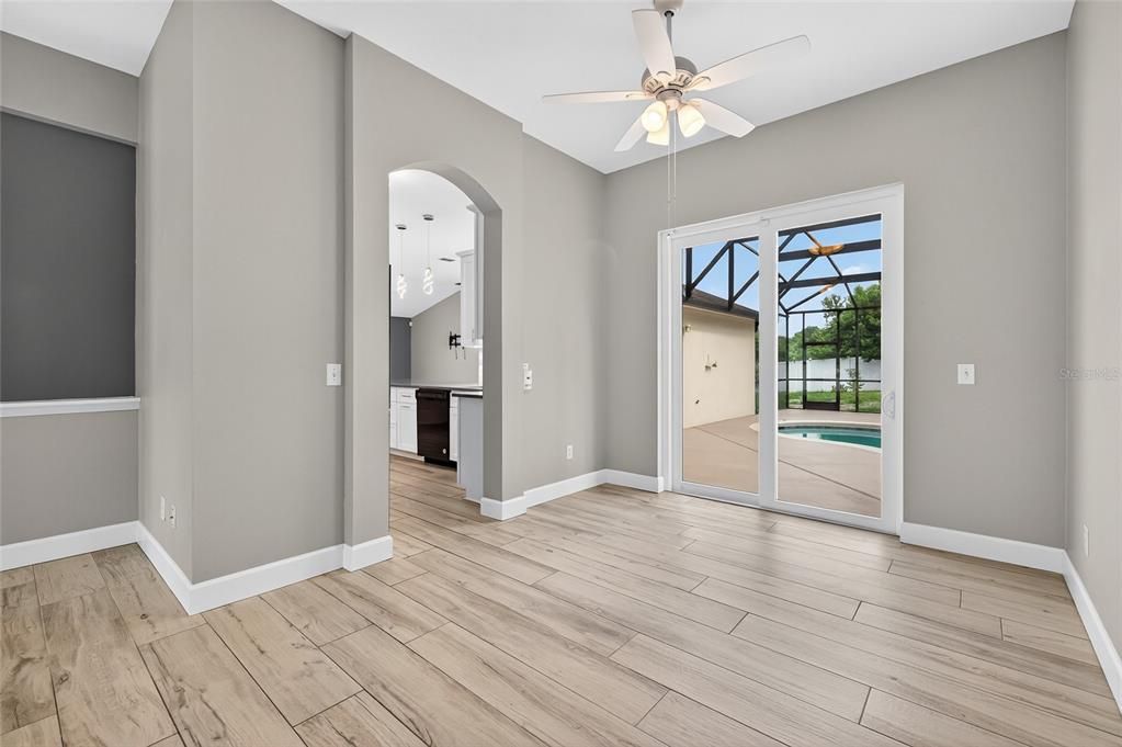 Empty room, Interior, Wood Texture Flooring