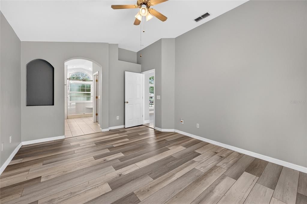 Empty room, Interior, Wood Texture Flooring