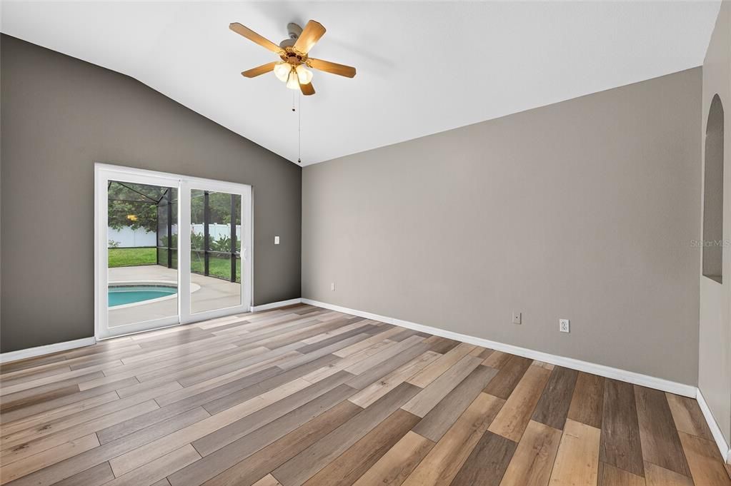 Empty room, Interior, Wood Texture Flooring