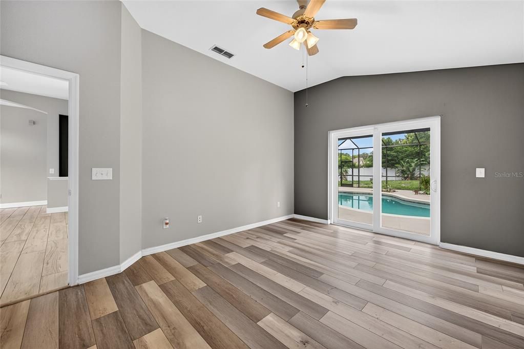 Empty room, Interior, Wood Texture Flooring