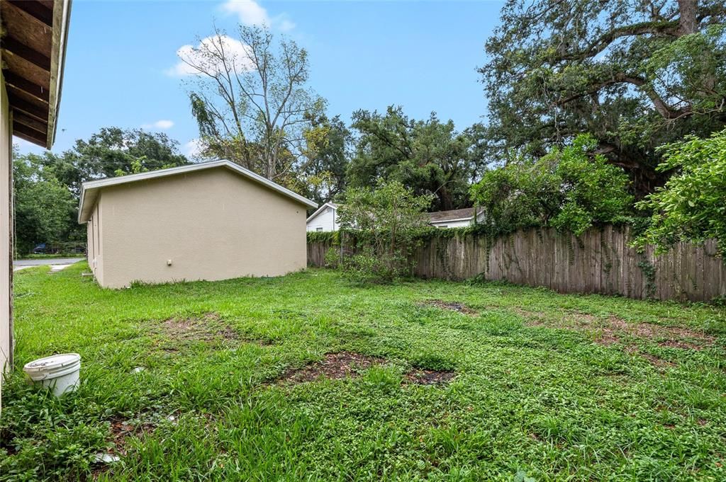 Backyard, Exterior