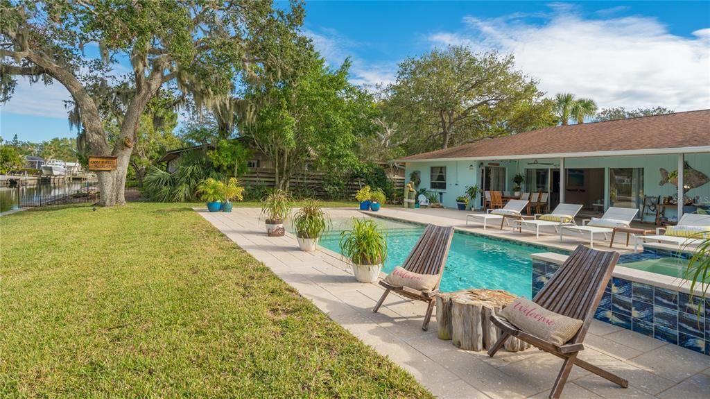 Backyard, Exterior, Pool