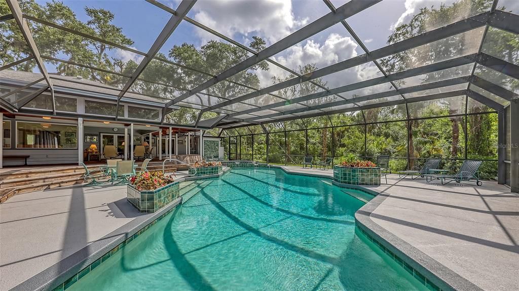 Glass Ceilings, Interior, Pool, Sun Room